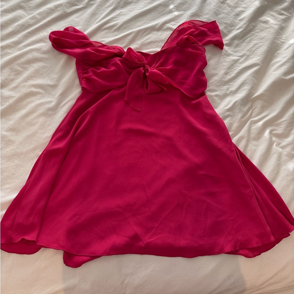Off-the-Shoulder Mini Dress